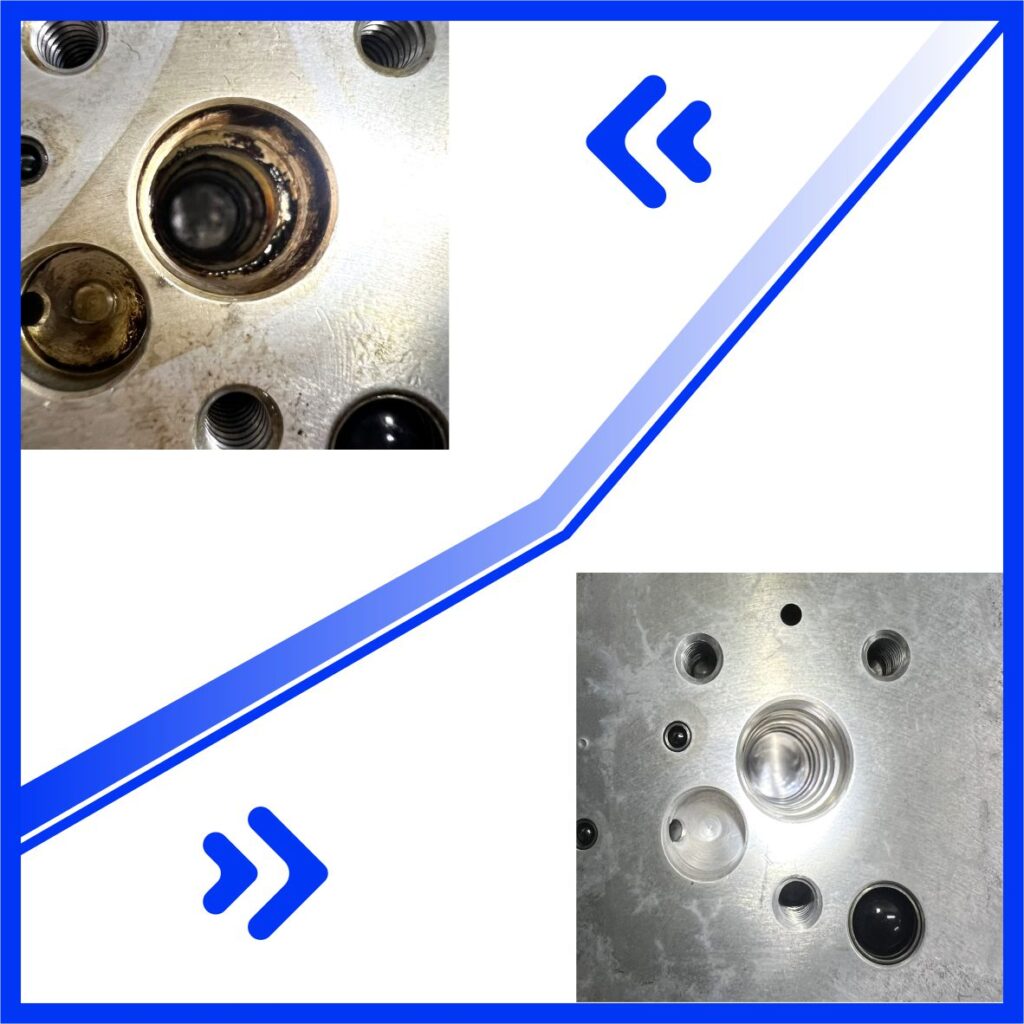 Proportsionaalventiilide hooldus ja remont Mitsubishi Heavy Industries ja Toshiba Machine süsteemidele